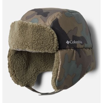 Columbia Hoeden Meisjes, Frosty Trail Trapper Grijs Groen Camo, 91KJDYIOH